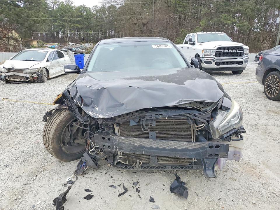 2015 Infiniti Q50 VIN JN1BV7AP1FM331804 COPART salvage auction — FRONT END, Ga - Cert Of Title-Salvage, sold $625 on 2026-07-27 (photo 5)