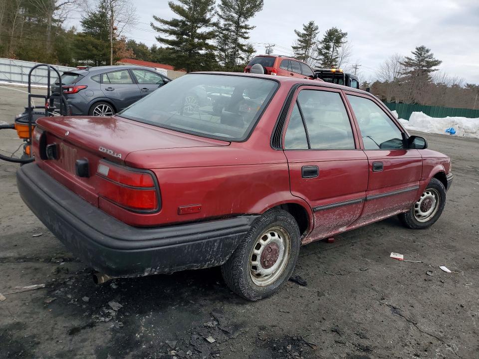 1992 Toyota Corolla VIN 2T1AE91A4NC180002 COPART salvage auction — NORMAL WEAR, CO - BILL OF SALE-PARTS ONLY, sold $125 on 2026-07-09 (photo 3)