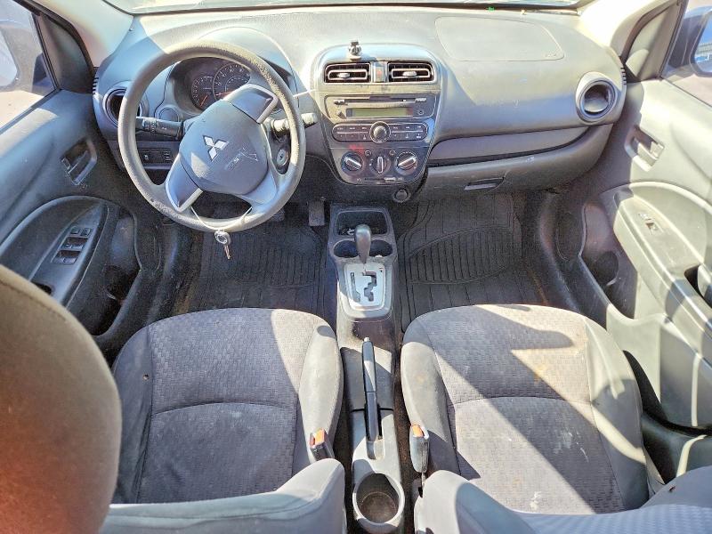 2017 Mitsubishi Mirage VIN ML32A3HJ6HH016840 COPART salvage auction — FRONT END, Nm - Certificate Of Title, sold $1,900 on 2026-07-18 (photo 8)