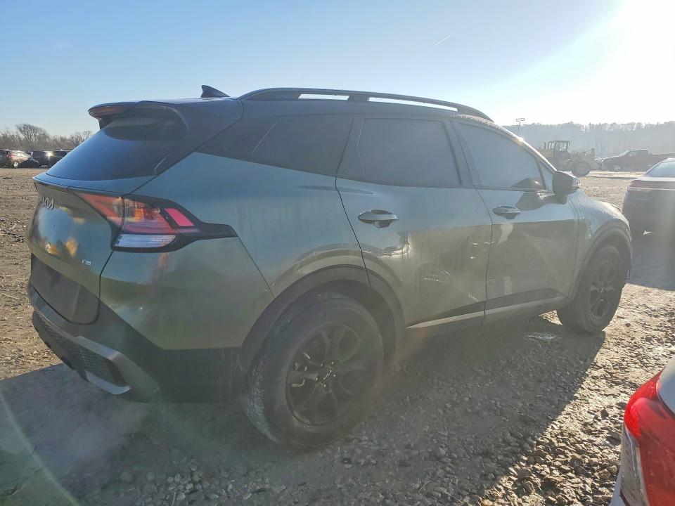 2023 Kia Sportage VIN 5XYK7CAF6PG025773 COPART salvage auction — FRONT END, Il - Salvage Certificate, sold $6,200 on 2026-07-22 (photo 3)
