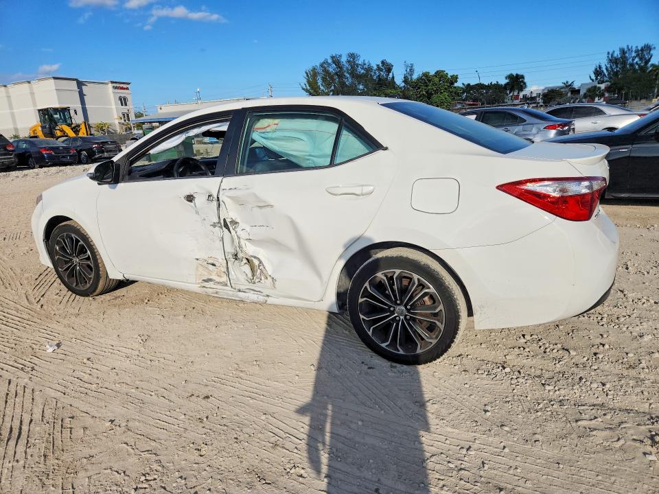 2015 Toyota Corolla VIN 5YFBURHE3FP303449 COPART salvage auction — SIDE, Other, sold $350 on 2026-07-27 (photo 2)