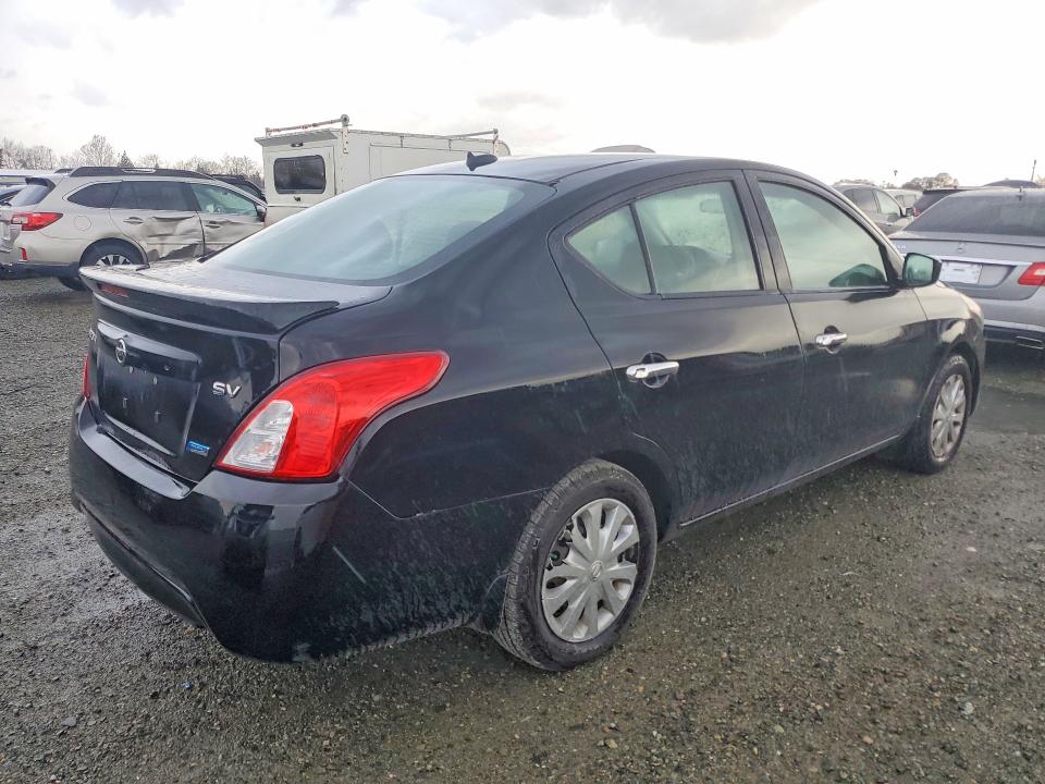 2016 Nissan Versa VIN 3N1CN7AP9GL857243 COPART salvage auction — REAR END, Ca - Salvage Certificate, sold $850 on 2026-07-09 (photo 3)