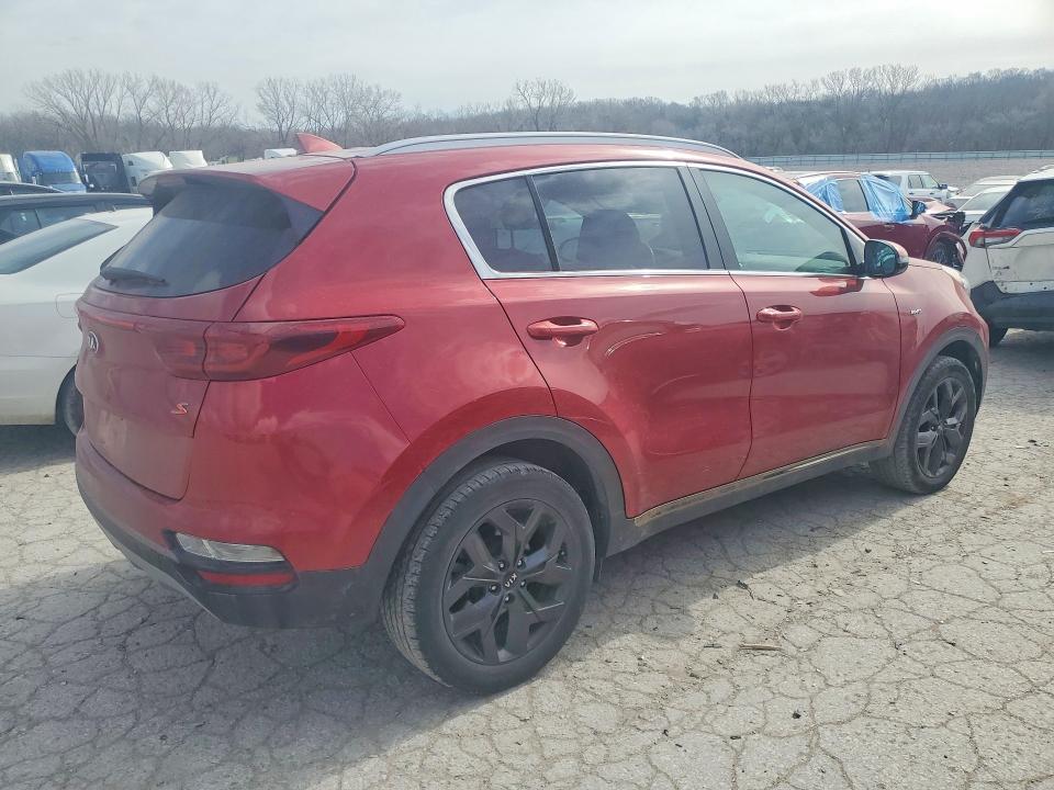 2020 Kia Sportage VIN KNDP6CAC1L7800180 COPART salvage auction — VANDALISM, Mo - Salvage Certificate Of Title, sold $300 on 2026-07-02 (photo 3)