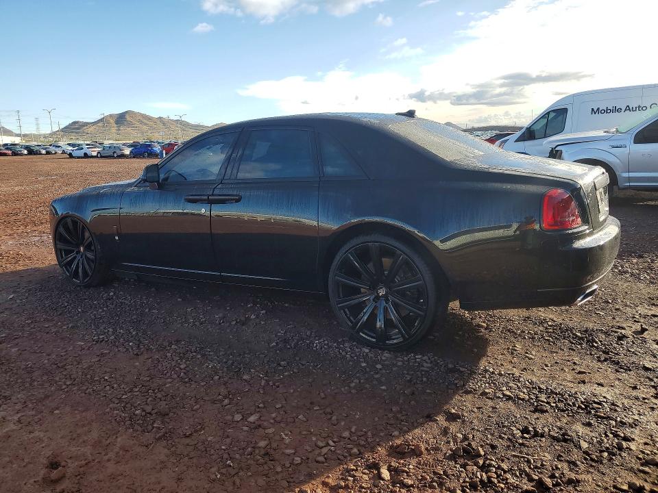 2016 Rolls-royce Ghost VIN SCA664S50GUX53823 COPART salvage auction — SIDE, Az - Cert Of Title - Salvage, sold $50,000 on 2026-07-09 (photo 2)