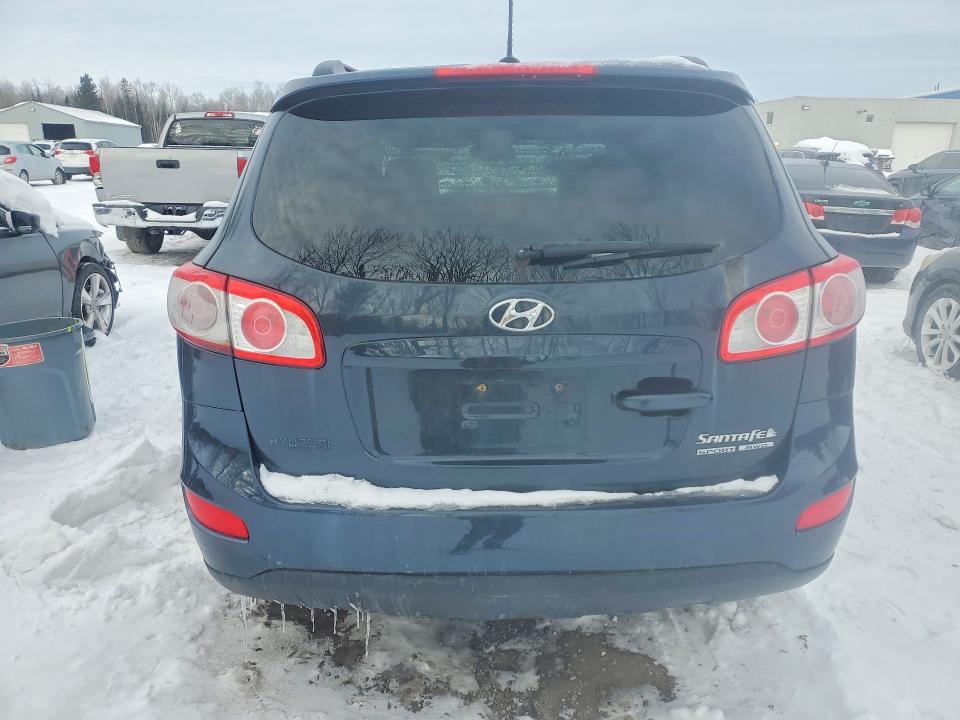 2011 Hyundai Santa fe VIN 5XYZGDAG9BG040712 COPART salvage auction — FRONT END, On - Permit Salvage, sold $700 on 2026-07-16 (photo 6)