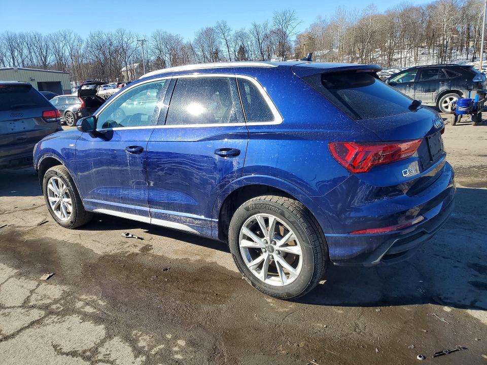 2024 Audi Q3 VIN WA1DEDF34R1039560 COPART salvage auction — FRONT END, Nj - Cert Of Title-Salvage, sold $350 on 2026-07-02 (photo 2)