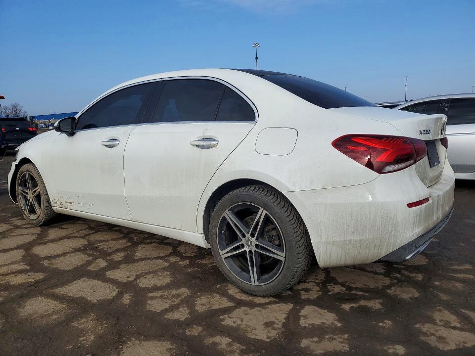 2019 Mercedes-benz A-klasse VIN WDD3G4FB0KW010882 COPART salvage auction — FRONT END, Wv - Salvage Certificate, sold $4,050 on 2026-07-24 (photo 2)