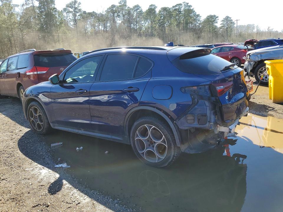 2018 Alfa romeo Stelvio VIN ZASFAKPN3J7B75508 COPART salvage auction — REAR END, Ms - Cert Of Title-Salvaged, sold $2,850 on 2026-07-31 (photo 2)