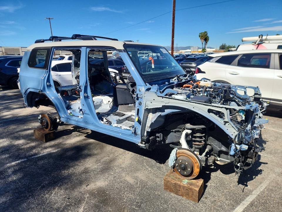 2024 Toyota Land cruiser VIN JTEABFAJ8RK015321 COPART salvage auction — Stripped, CA - SALVAGE CERTIFICATE, sold $10,200 on 2026-05-05 (photo 4)