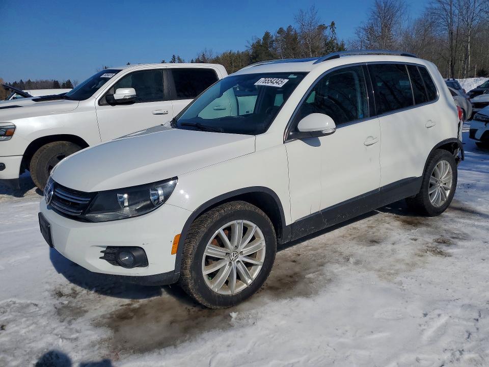 2017 Volkswagen Tiguan VIN WVGMV7AX8HK004252 — COPART salvage auction photo