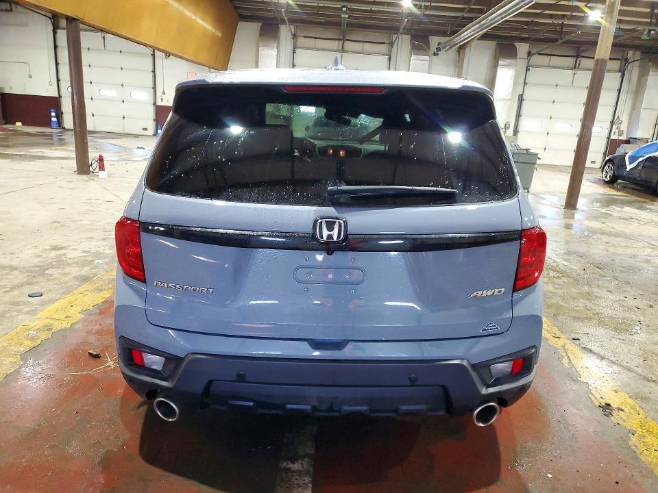 2024 Honda Passport VIN 5FNYF8H58RB023802 COPART salvage auction — ROOF, Ny - Mv-907A Salvage Certificate, sold $3,650 on 2026-07-02 (photo 6)