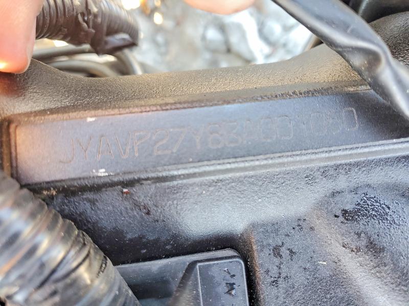 2011 Yamaha Xv1900 VIN JYAVP27Y8BA001060 COPART salvage auction — FRONT END, FL - CERT OF TITLE SLVG REBUILDABLE, sold $300 on 2026-09-18 (photo 9)