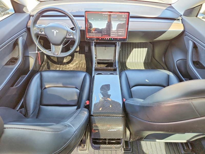 2019 Tesla Model 3 VIN 5YJ3E1EA7KF306090 COPART salvage auction — REAR END, Ok - Cert Of Title-Salvage, sold $550 on 2026-07-09 (photo 8)