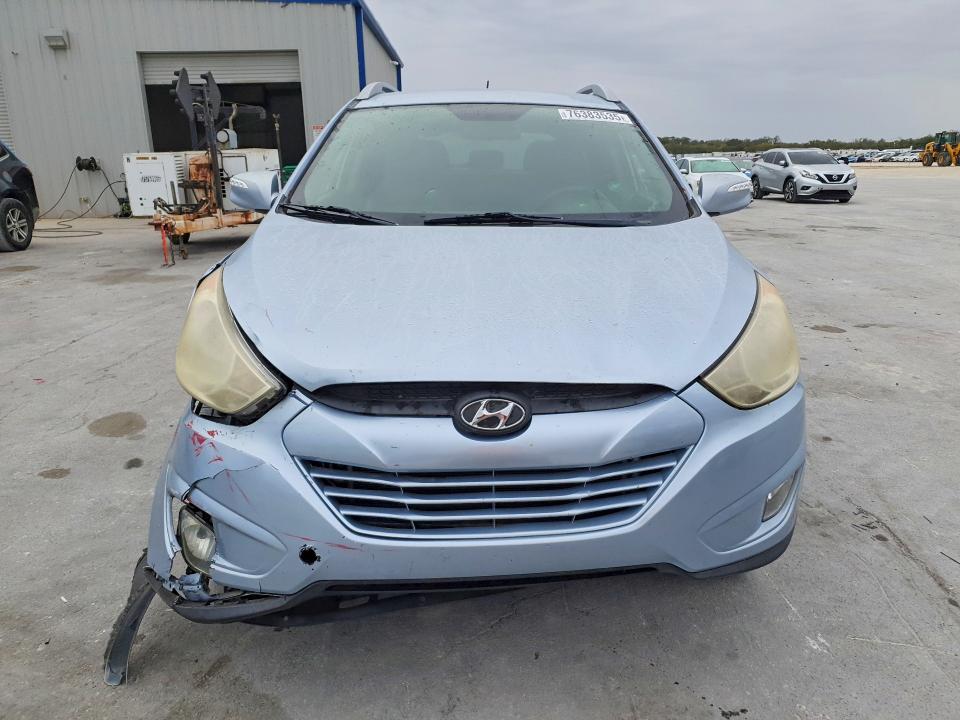 2013 Hyundai Tucson VIN KM8JU3ACXDU629486 COPART salvage auction — FRONT END, Salvage Title, sold $1,900 on 2026-07-15 (photo 5)