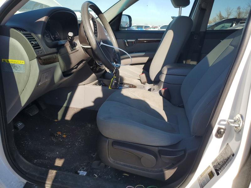2012 Hyundai Santa fe VIN 5XYZG3AB7CG151632 COPART salvage auction — FRONT END, Id - Salvage Certificate Of Title, sold $1,350 on 2026-07-10 (photo 7)