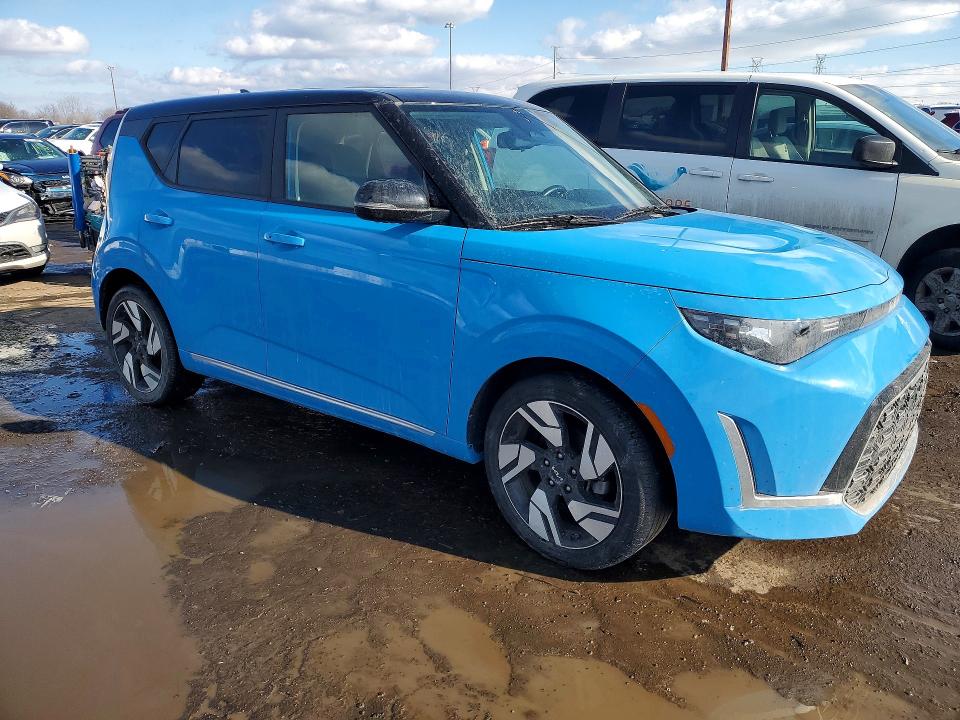 2024 Kia Soul VIN KNDJ53AUXR7220209 COPART salvage auction — FRONT END, Mi - Cert Of Title-Salvage Vehicle, sold $4,850 on 2026-07-07 (photo 4)
