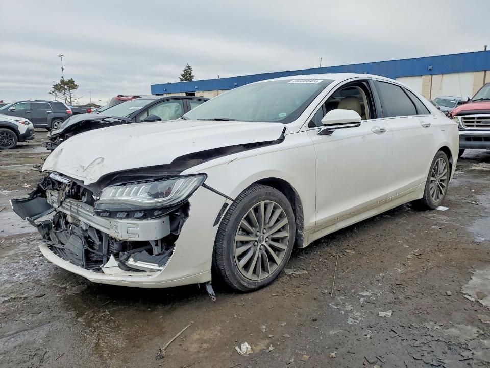 2017 Lincoln Mkz VIN 3LN6L5C99HR665298 COPART salvage auction — FRONT END, Salvage Title, sold $2,900 on 2026-07-31 (photo 1)