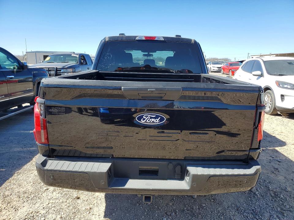 2025 Ford F-150 VIN 1FTEW2KP9SKE37111 COPART salvage auction — SIDE, Tx - Salvage Vehicle Title, sold $8,500 on 2026-07-09 (photo 6)