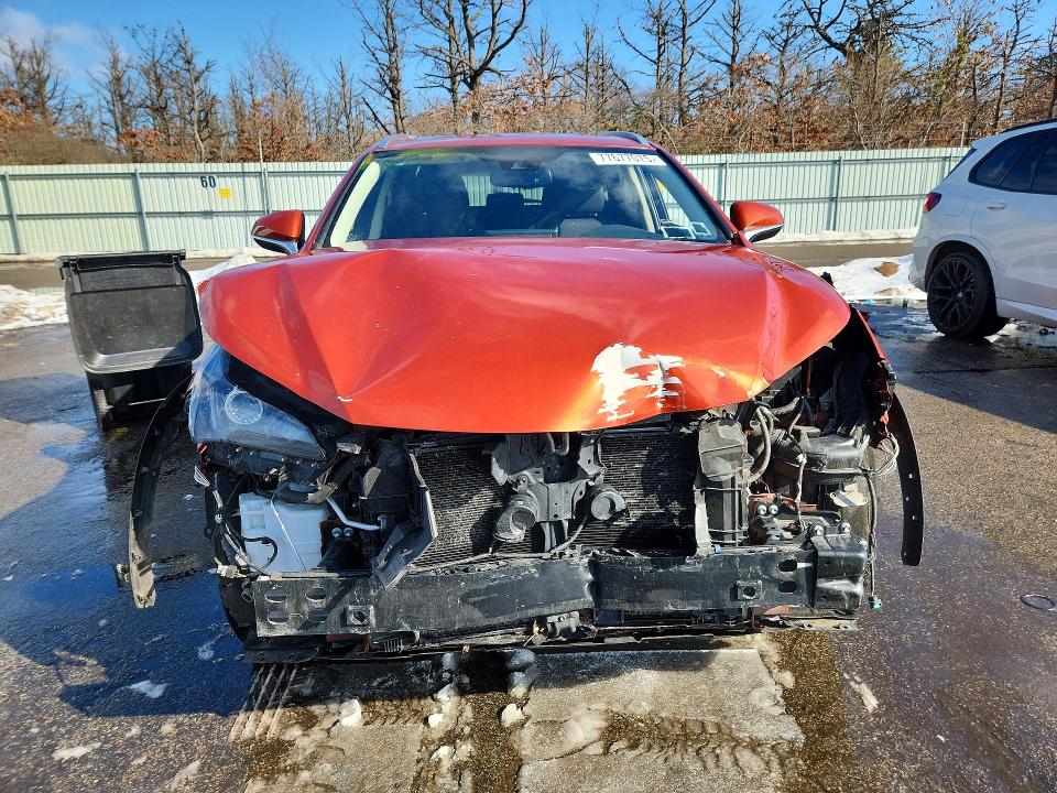 2020 Lexus Nx VIN JTJGARDZ1L2222528 COPART salvage auction — FRONT END, Ny - Mv907A-Parts Only W/Lienholder, sold $7,400 on 2026-07-13 (photo 5)