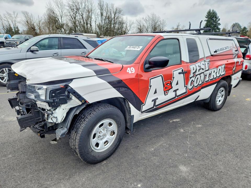 2024 Nissan Frontier VIN 1N6ED1CL1RN656159 COPART salvage auction — FRONT END, Or - Lien Papers Salvage, sold $125 on 2026-07-20 (photo 1)