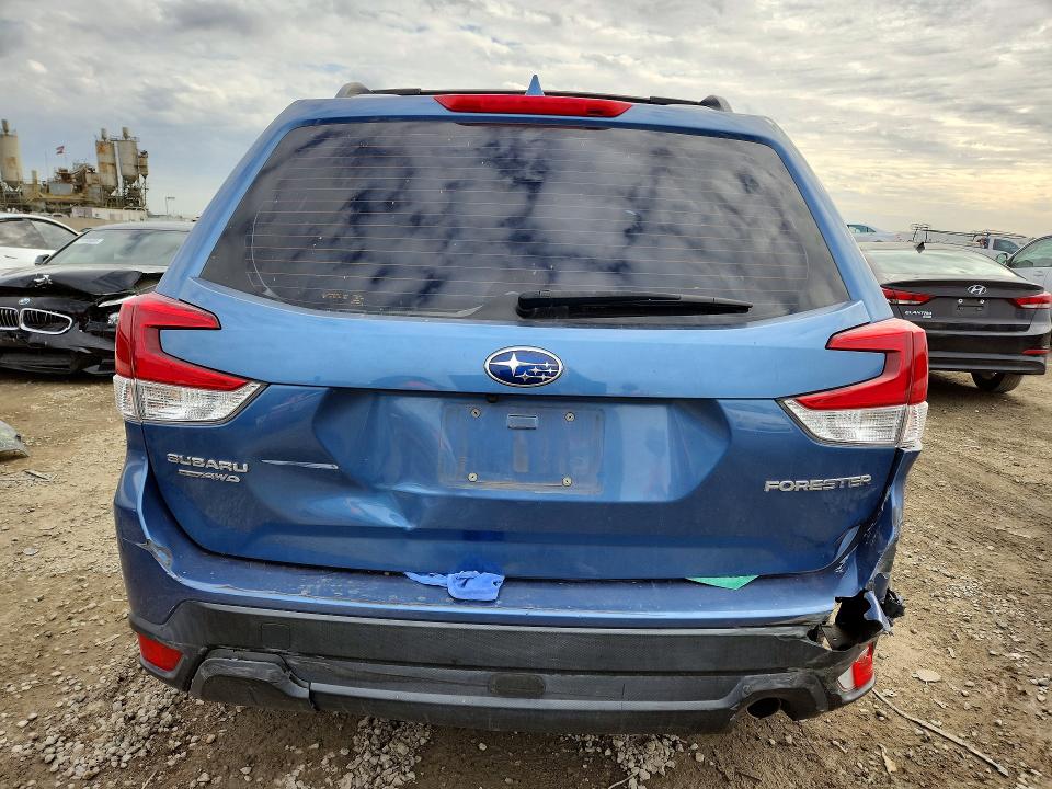 2021 Subaru Forester VIN JF2SKADC5MH502928 COPART salvage auction — FRONT END, Ca - Salvage Certificate, sold $2,600 on 2026-07-24 (photo 6)