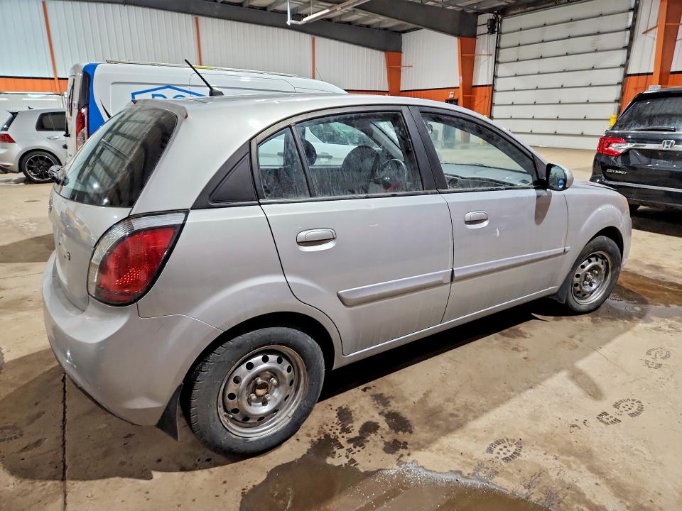 2011 Kia Rio VIN KNADH5B39B6756700 COPART salvage auction — VANDALISM, AB - BOS - SALVAGE, sold $450 on 2026-07-14 (photo 3)