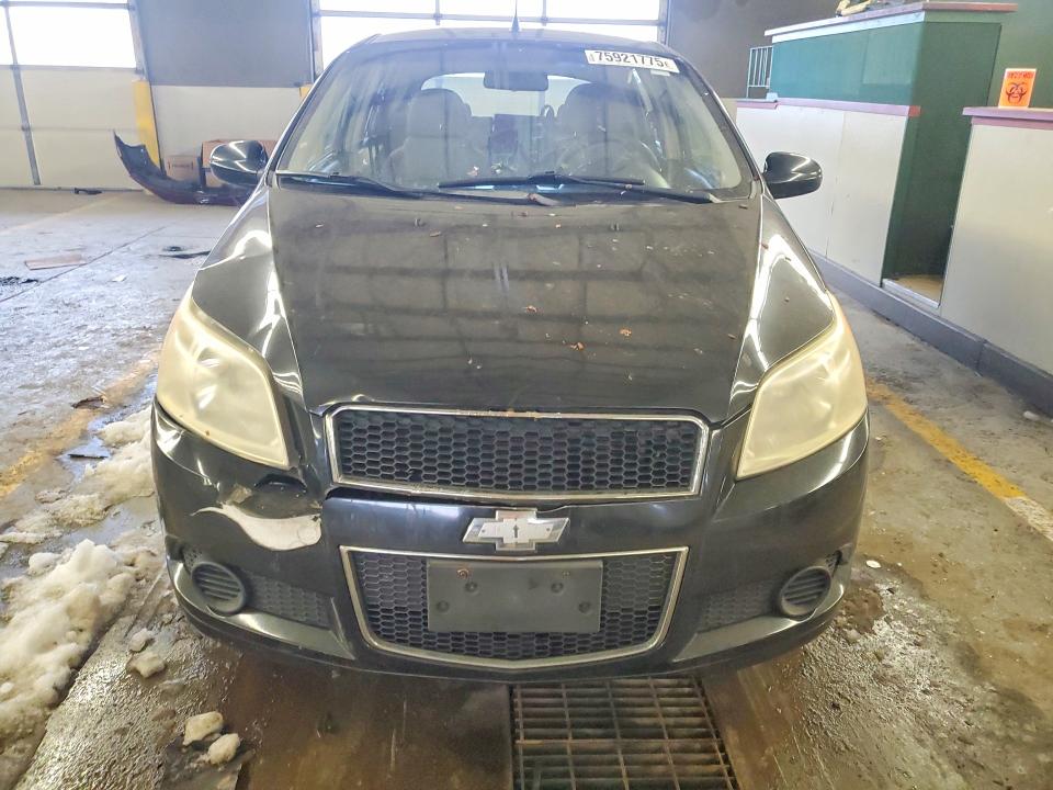 2009 Chevrolet Aveo VIN KL1TD66E39B304567 COPART salvage auction — REAR END, In - Bill Of Sale - Parts Only, sold $300 on 2026-07-06 (photo 5)
