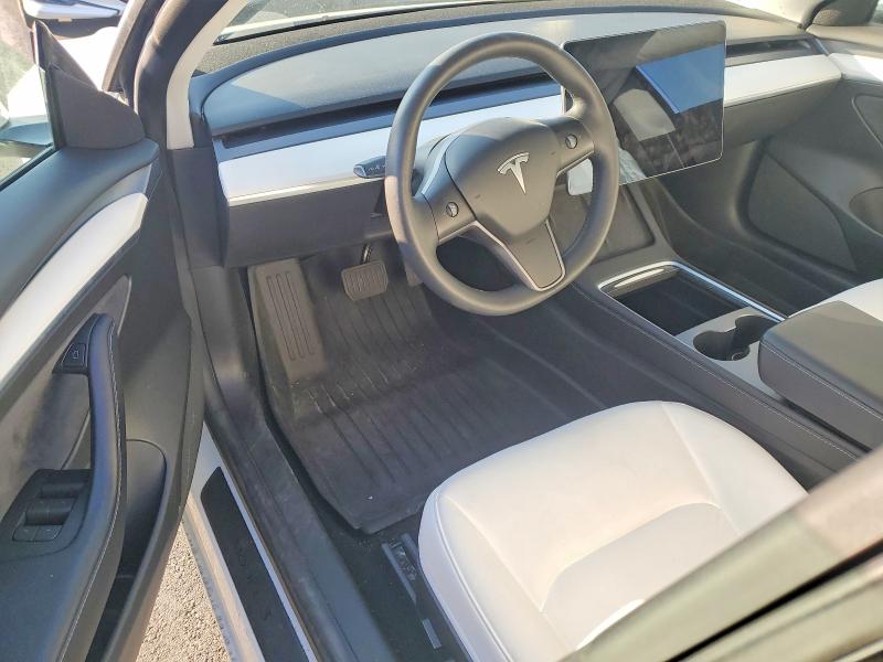 2022 Tesla Model 3 VIN 5YJ3E1EA8NF154972 COPART salvage auction — REAR END, Ca - Salvage Certificate, sold $6,500 on 2026-07-08 (photo 8)