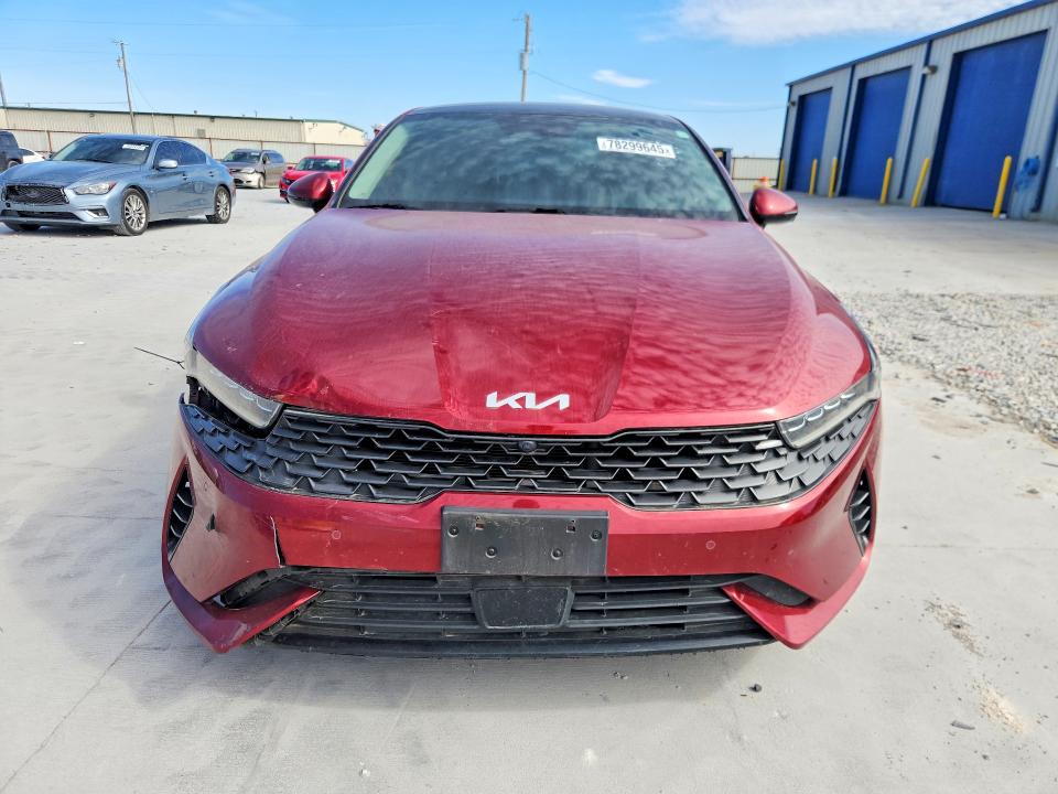 2022 Kia K5 VIN 5XXG34J24NG146663 COPART salvage auction — FRONT END, Tx - Salvage Vehicle Title, sold $4,250 on 2026-07-07 (photo 5)