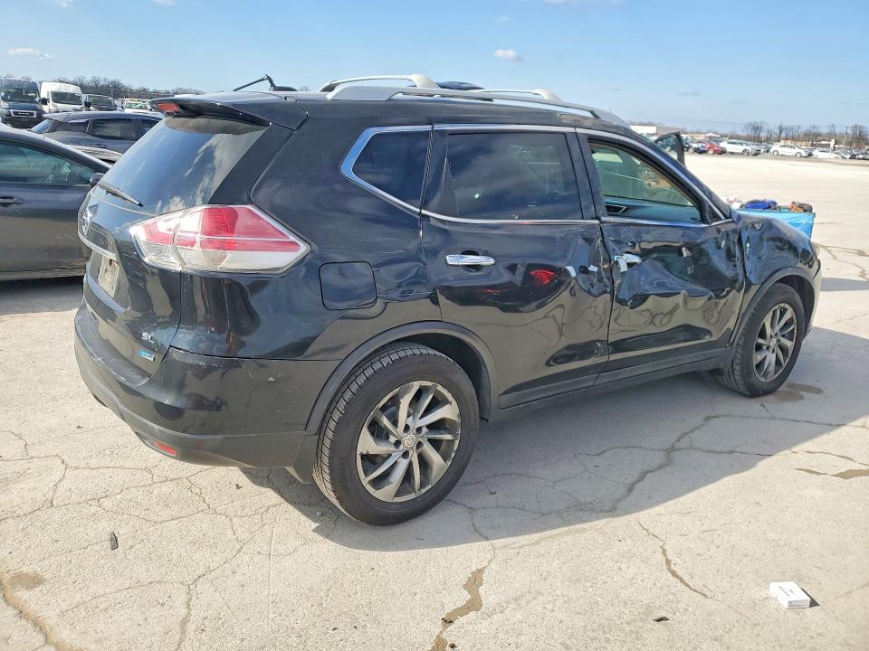 2014 Nissan Rogue VIN 5N1AT2MT6EC779028 COPART salvage auction — SIDE, Tn - Salvage Certificate, sold $600 on 2026-07-06 (photo 3)