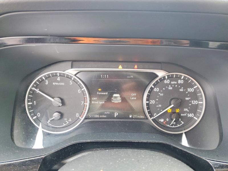 2023 Nissan Pathfinder VIN 5N1DR3CD8PC215959 COPART salvage auction — REAR END, Ma - Cert Of Title-Parts Only Salva, sold $12,000 on 2026-07-02 (photo 9)