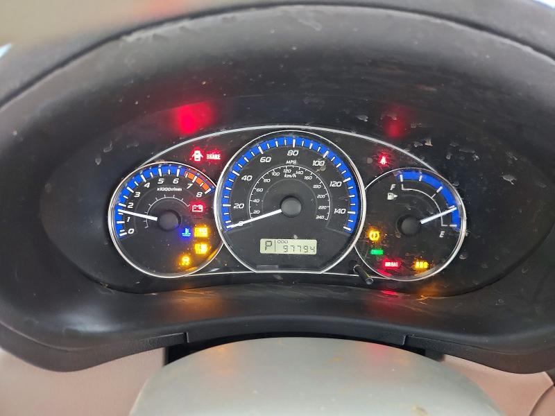2011 Subaru Forester VIN JF2SHBBC4BH783480 COPART salvage auction — FRONT END, Az - Cert Of Title - Salvage, sold $400 on 2026-07-28 (photo 9)