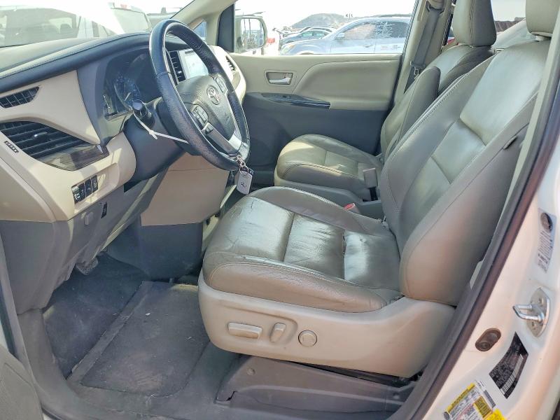 2015 Toyota Sienna VIN 5TDYK3DC2FS667984 COPART salvage auction — REAR END, ID - SALVAGE CERTIFICATE OF TITLE, sold $300 on 2026-07-28 (photo 7)