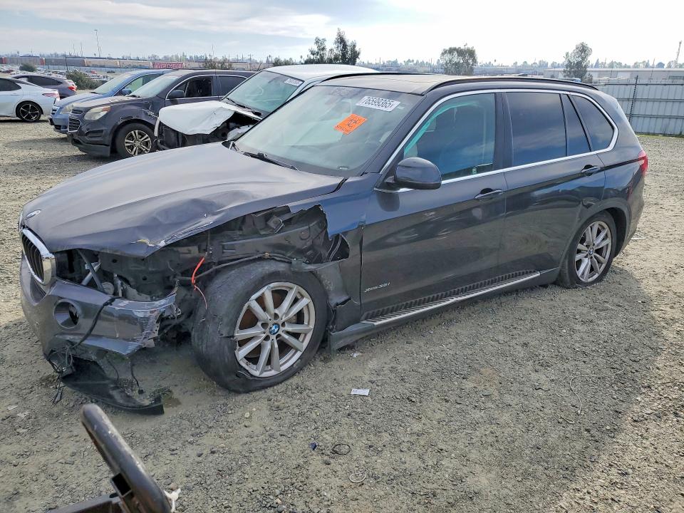 2015 BMW X5 VIN 5UXKR0C56F0K52705 COPART salvage auction — FRONT END, Ca - Dis/Dlr/Exp Only Clean Title, sold $2,750 on 2026-07-09 (photo 1)