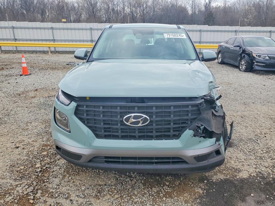 2026 Hyundai Venue VIN KMHRB8A39TU451753 COPART salvage auction — FRONT END, Tn - Salvage Certificate, sold $2,750 on 2026-07-07 (photo 5)