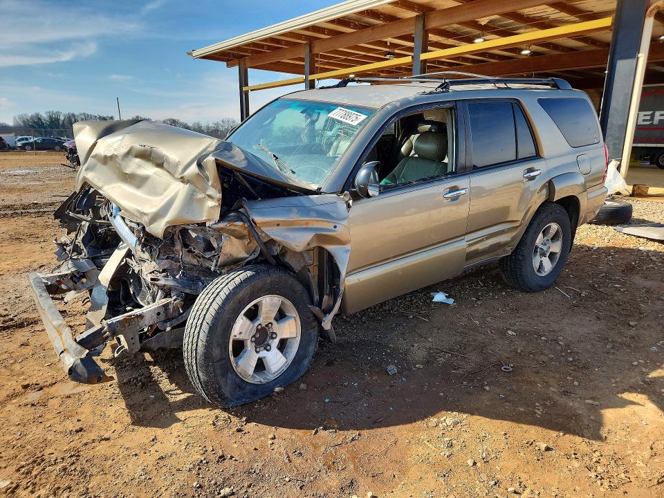 2007 Toyota 4runner VIN JTEZU14R378074059 COPART salvage auction — FRONT END, Al - Cert Of Title-Salvage Title, sold $1,150 on 2026-07-22 (photo 1)