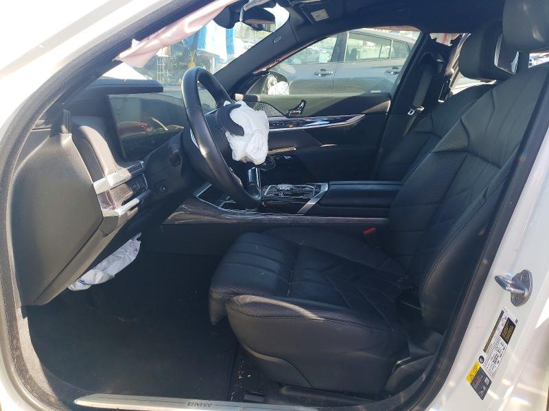 2025 BMW I7 VIN WBY43EJ02SCT41887 COPART salvage auction — Front End, CA - SALVAGE CERTIFICATE, sold $24,600 on 2026-04-27 (photo 7)