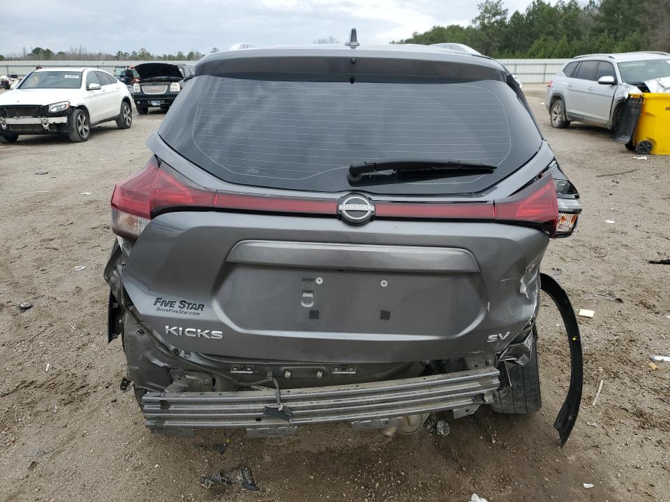 2023 Nissan Kicks VIN 3N1CP5CV4PL562271 COPART salvage auction — REAR END, Sc - Cert Of Title-Salvage, sold $3,250 on 2026-07-06 (photo 6)