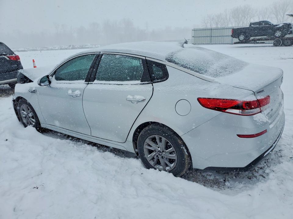2020 Kia Optima VIN 5XXGT4L34LG425288 COPART salvage auction — FRONT END, Salvage Title, sold $900 on 2026-07-14 (photo 2)