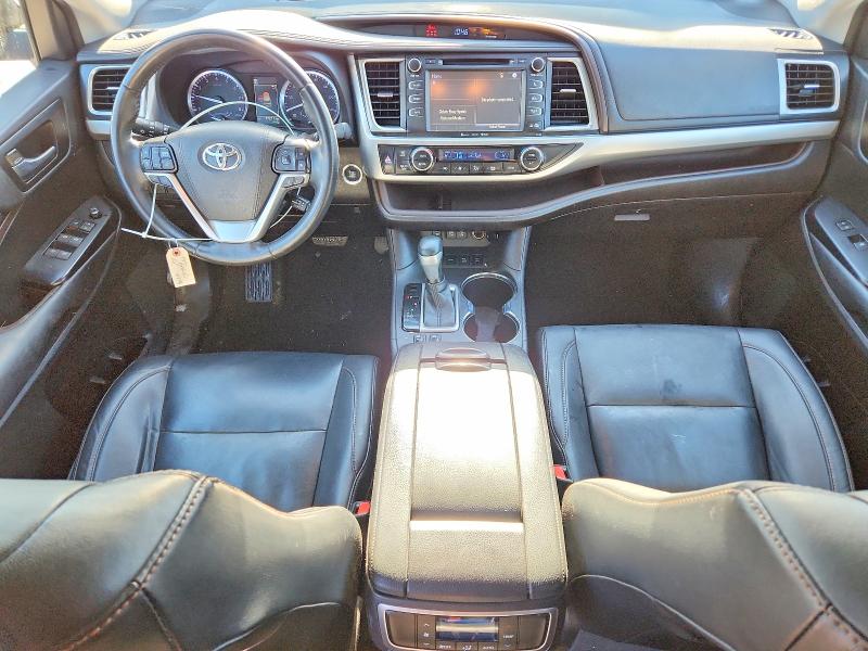 2019 Toyota Highlander VIN 5TDJZRFH4KS959316 COPART salvage auction — FRONT END, ID - SALVAGE CERTIFICATE OF TITLE, sold $11,800 on 2026-07-02 (photo 8)
