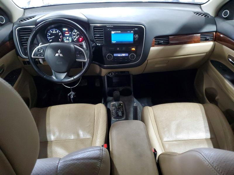 2014 Mitsubishi Outlander VIN JA4JZ4AX9EZ010570 COPART salvage auction — FRONT END, Ga - Cert Of Title-Salvage, sold $1,150 on 2026-07-20 (photo 8)