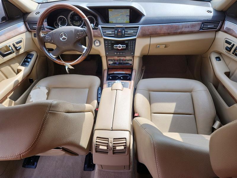 2012 Mercedes-benz E-klasse VIN WDDHF5KB6CA654017 COPART salvage auction — REAR END, Salvage Title, sold $1,250 on 2026-07-28 (photo 8)
