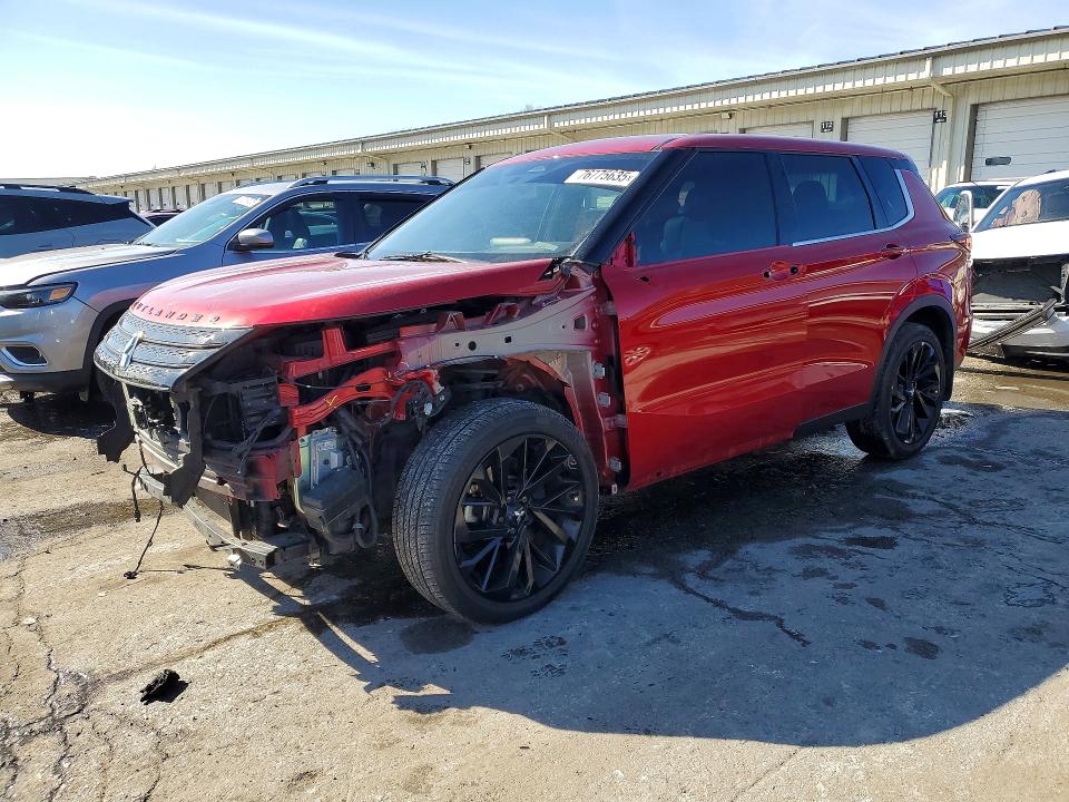 2023 Mitsubishi Outlander VIN JA4J4UA89PZ011390 COPART salvage auction — FRONT END, Id - Salvage Certificate Of Title, sold $7,000 on 2026-07-09 (photo 1)