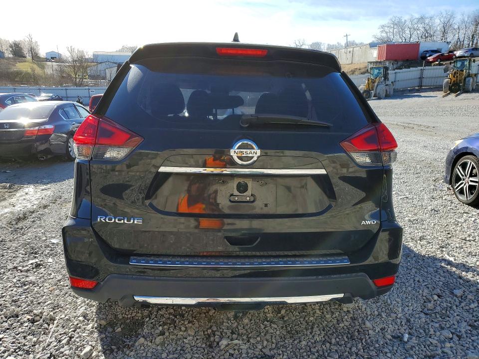 2017 Nissan Rogue VIN JN8AT2MV1HW260983 COPART salvage auction — SIDE, OH - CERT OF TITLE-SALVAGE (P), sold $875 on 2026-07-24 (photo 6)