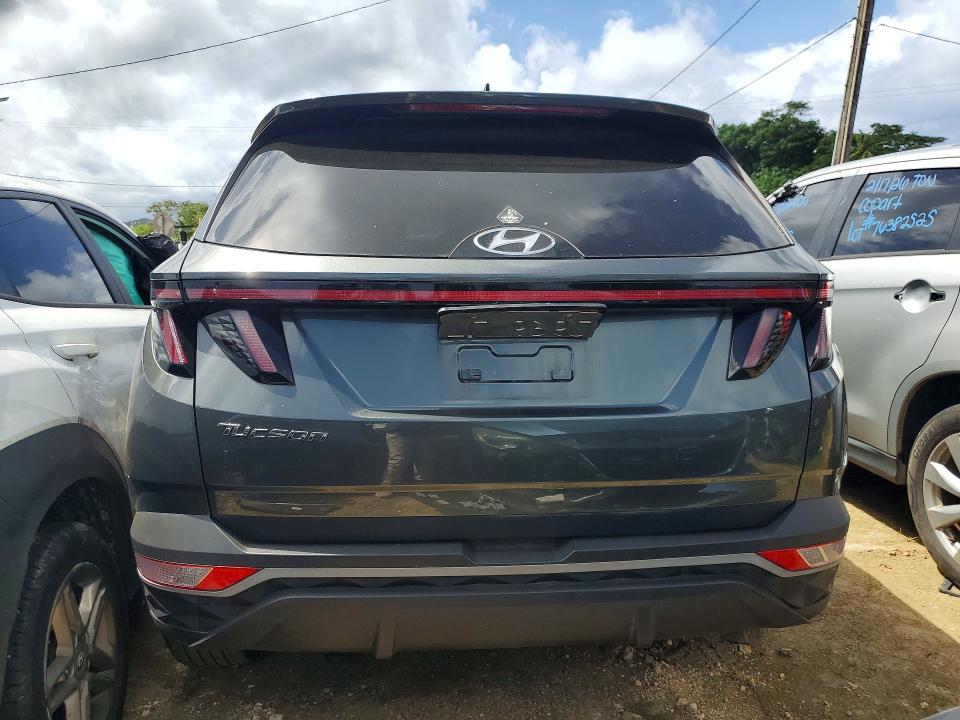 2024 Hyundai Tucson VIN KM8JB3DE8RU334431 COPART salvage auction — FRONT END, Hi - Bill Of Sale - Parts Only, sold $2,950 on 2026-07-27 (photo 6)