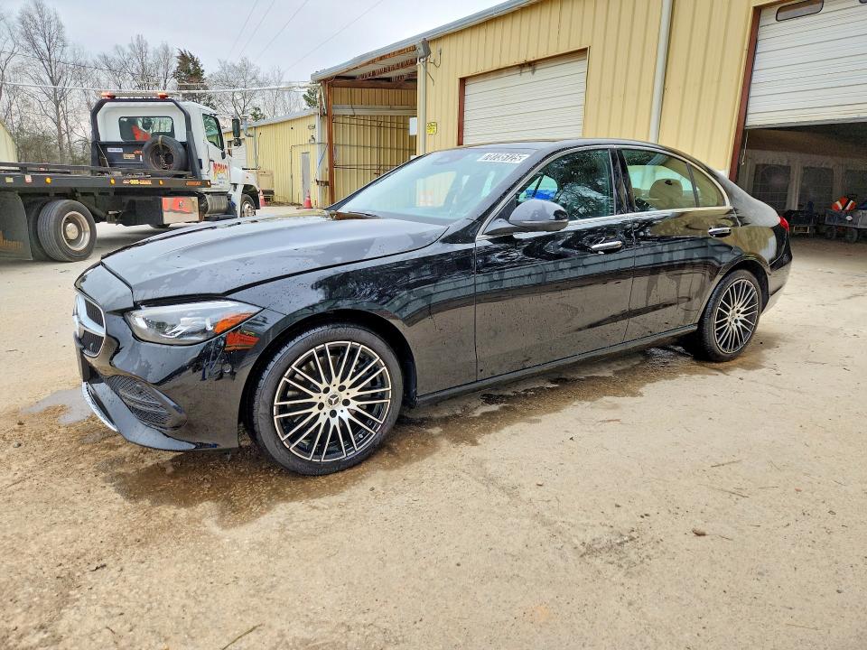 2025 Mercedes-benz C class VIN W1KAF4GB2SR279358 COPART salvage auction — SIDE, NC - CERTIFICATE OF TITLE, sold $18,300 on 2026-07-20 (photo 1)