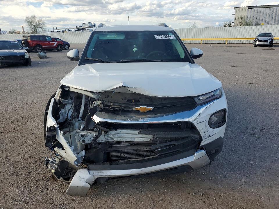 2022 Chevrolet Trailblazer VIN KL79MPSL7NB124416 COPART salvage auction — FRONT END, Az - Cert Of Title - Salvage, sold $4,000 on 2026-07-06 (photo 5)