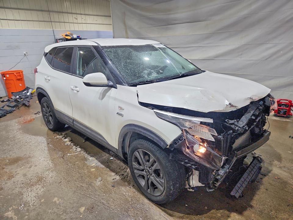 2021 Kia Seltos VIN KNDEPCAA5M7202288 COPART salvage auction — FRONT END, Nh - Cert Of Title-Salvage, sold $1,600 on 2026-07-28 (photo 4)