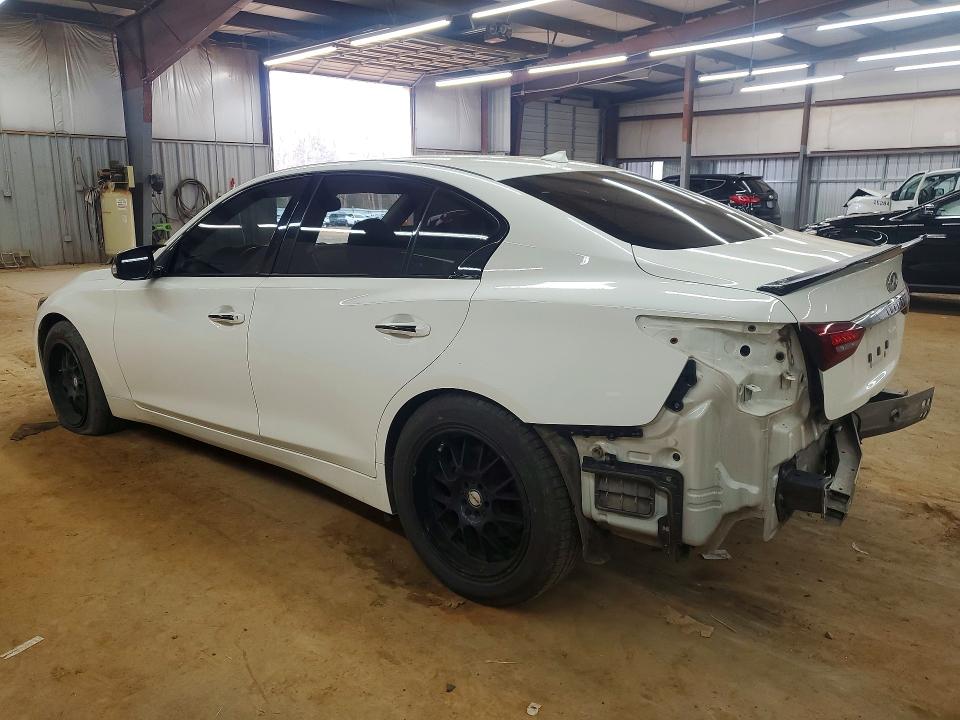 2018 Infiniti Q50 VIN JN1EV7AR9JM443435 COPART salvage auction — REAR END, Nc - Salvage Certificate Of Title, sold $3,050 on 2026-07-15 (photo 2)