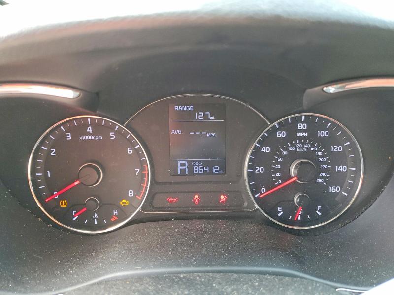 2016 Kia Forte VIN KNAFK4A60G5457836 COPART salvage auction — FRONT END, Salvage Title, sold $275 on 2026-07-15 (photo 9)